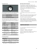 Preview for 15 page of Gaggenau VI 422 613 Use And Care Manual