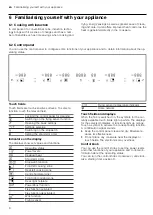 Preview for 8 page of Gaggenau VI492115 User Manual And Installation Instructions