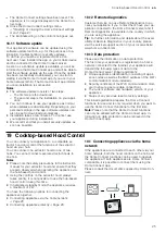 Preview for 25 page of Gaggenau VI492115 User Manual And Installation Instructions