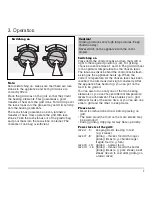 Preview for 9 page of Gaggenau VR 421-611 Operating And Assembly Instructions Manual