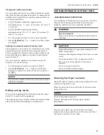 Preview for 41 page of Gaggenau WT262700 Use And Care Manual / Installation Instructions