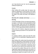 Preview for 23 page of Gaggia Milano CLASSIC RI9380 Operating Instructions Manual