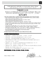 Preview for 35 page of Gaggia 10002842 Operation And Maintenance Manual