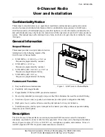 Preview for 3 page of GAI-Tronics TP4512SYN-6 User And Installation Manual