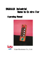 Gain SAGA1-L10 Operating Manual preview