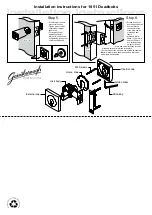 Preview for 2 page of Gainsborough 1851 Installation Instructions