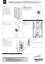 Preview for 2 page of Gainsborough TRILOCK OMNI BB 8955 Series Installation Instructions