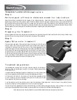 Preview for 2 page of GaitKeeper GK1820T Care & Maintenance