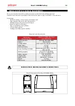 Preview for 12 page of gala gar Smart 140 MMA Instruction Manual