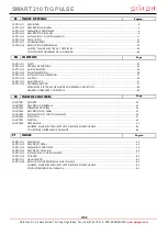 Preview for 2 page of gala gar SMART 210 TIG PULSE Technical Instruction Manual