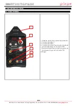 Preview for 8 page of gala gar SMART 210 TIG PULSE Technical Instruction Manual