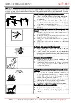 Preview for 35 page of gala gar SMART MIG 350 MPV1 Technical Instruction Manual