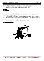 Preview for 41 page of gala gar SMART MIG 350 MPV1 Technical Instruction Manual