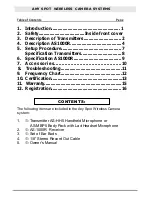 Preview for 3 page of Galaxy Audio Any Spot AS-1000R User Manual