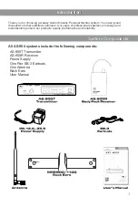 Preview for 3 page of Galaxy Audio AS-900-4 User Manual