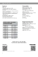 Preview for 6 page of Galaxy Audio AS-900-4 User Manual