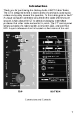 Preview for 3 page of Galaxy Audio JIB/CT Owner'S Manual