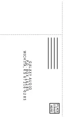 Preview for 12 page of Galaxy Audio JIB/CT Owner'S Manual