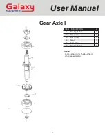 Preview for 9 page of Galaxy Equipment 177GMIX10 User Manual