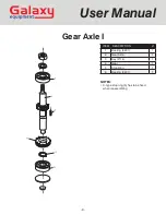 Preview for 9 page of Galaxy Equipment 177GMIX30 User Manual