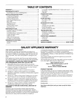 Preview for 2 page of Galaxy 10655128702 Use & Care Manual