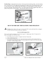 Preview for 7 page of Galaxy Elite 3 Operator & Maintenance Instructions