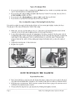 Preview for 8 page of Galaxy Elite 3 Operator & Maintenance Instructions