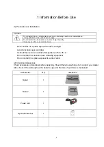 Preview for 5 page of Galaxy FM600 Instruction Manual