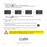 Preview for 8 page of GALBIATI PRIMA Quick Installation Manual