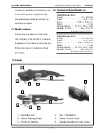 Preview for 7 page of Galeski Polifox 1300 Operating Instructions Manual