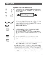 Preview for 55 page of Galileo Milano II Owner'S Manual