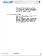 Preview for 11 page of Galileo MODC03B003 Manual