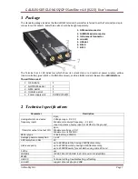 Preview for 7 page of GalileoSky GLONASS/GPS Satellite v4.0 User Manual