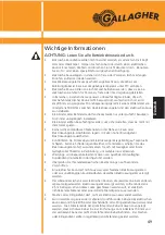 Preview for 49 page of Gallagher 083091 Installation Instructions Manual