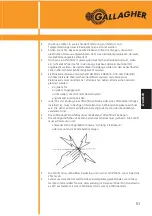 Preview for 51 page of Gallagher 083091 Installation Instructions Manual