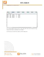 Preview for 22 page of Galleon NTS-4000-R Installation And Configuration Manual