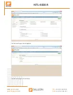 Preview for 34 page of Galleon NTS-4000-R Installation And Configuration Manual