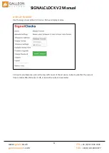 Preview for 11 page of Galleon SignalClock Series Installation And User Manual