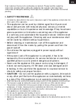 Preview for 21 page of Gallet CCH 012 Instruction Manual