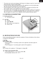 Preview for 23 page of Gallet CCH 012 Instruction Manual