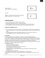 Preview for 15 page of Gallet PEP 906 Instruction Manual