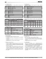 Preview for 69 page of Galletti FM 22/23 User, Installation & Maintenance Manual