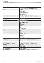 Preview for 58 page of Galletti HiWarm Series Installation, Use And Maintenance Manual