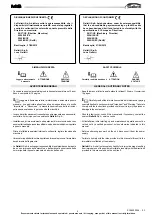 Preview for 3 page of Galletti MS 999 H Installation And Maintenance Manual