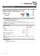 Preview for 1 page of Galvin Engineering GalvinAssist CLEVA055 Installation Manuallines