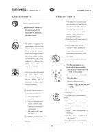 Preview for 5 page of Gama Garden GCS45 Operating	 Instruction