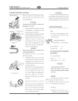 Preview for 8 page of Gama Garden GCS45 Operating	 Instruction