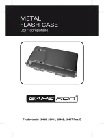 Preview for 1 page of GAMERON 28480 Instruction Manual