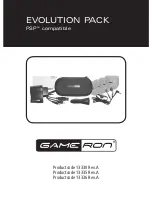 GAMERON EVOLUTION PACK FOR PSP Manual preview