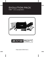 Preview for 1 page of GAMERON EVOLUTION PACK Manual